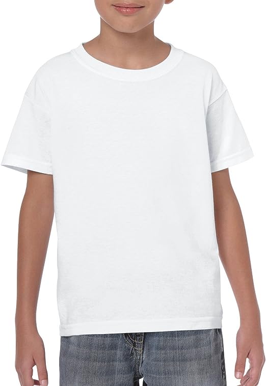 Photo 1 of FRUIT OF THE LOOM BOYS YOUTH T SHIRT COTTON WHITE SIZE LARGE 14-16