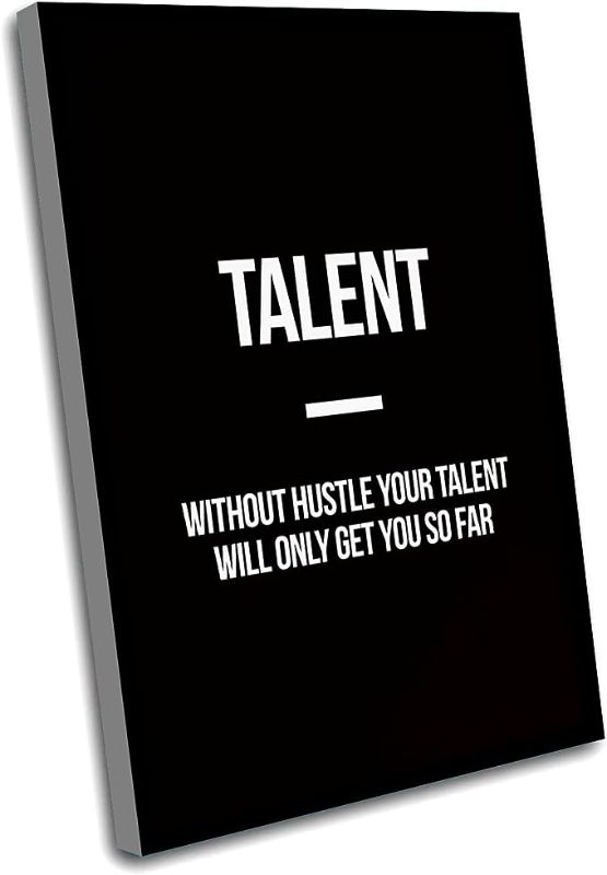 Photo 1 of Office Wall Art,Talent Prints Entrepreneur Art Motivational Art Success Wall Art Motivational Decor Inspirational Wall Decor Office Wall Art,16X24 INCHES 1 PC
