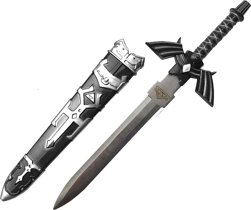 Photo 1 of 11" Legend of Zelda Master Swords Style Dagger Replica Collection. Dull Blade. for Collection, LARP, Cosplay, Gifts
