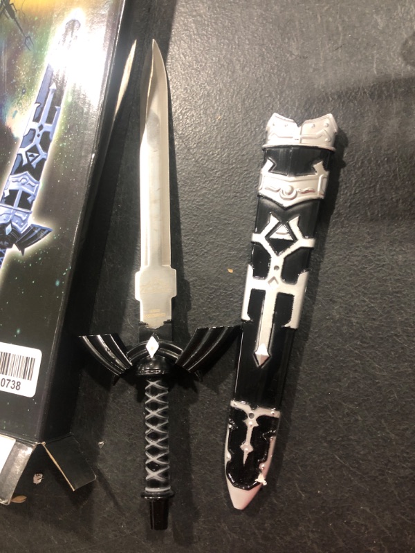 Photo 2 of 11" Legend of Zelda Master Swords Style Dagger Replica Collection. Dull Blade. for Collection, LARP, Cosplay, Gifts
