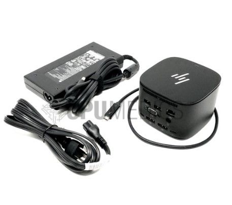 Photo 1 of HP HSN-IX01 - HP USB-C Thunderbolt G2 120W Docking Station Dock Kit With 120W AC Adapter