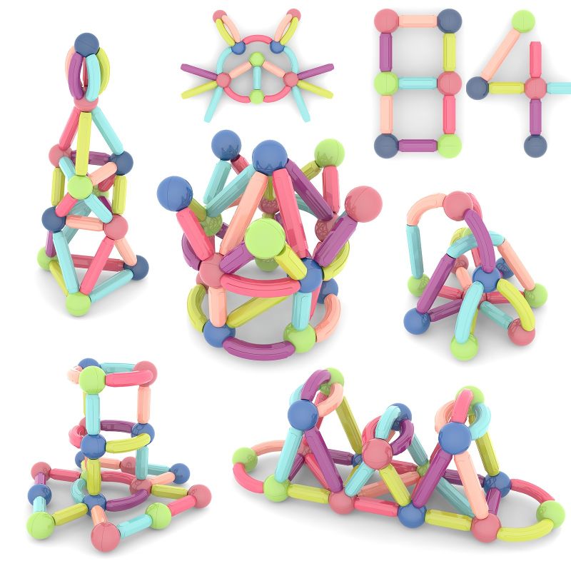 Photo 1 of 84 PCS MAGNETIC STICKS SET 