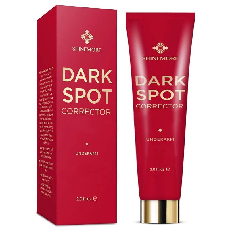 Photo 1 of Dark Spot Corrector Cream, Dark Spot Remover For Body, Dark Underarms Treatment, For Elbows, Neck, Legs, Dark Armpit Remover, Dark Spot Remover For Inner Thighs, Intimate Areas, Cream For Dark Spots red