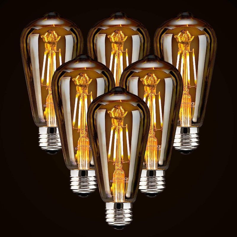 Photo 1 of Edison Light Bulbs 6PACK  700lumens