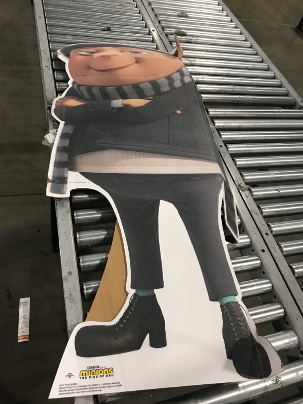 Photo 4 of Advanced Graphics Young Gru Life Size Cardboard Cutout Standup - Minions: The Rise of Gru (2022 Film)
