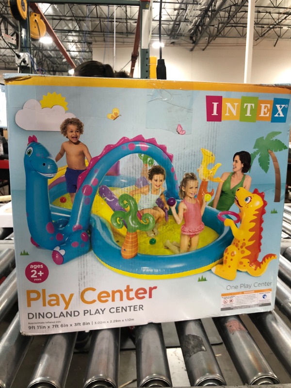 Photo 2 of Intex Dinoland Inflatable Play Center, 131" X 90" X 44", Ages 3+ (57135)