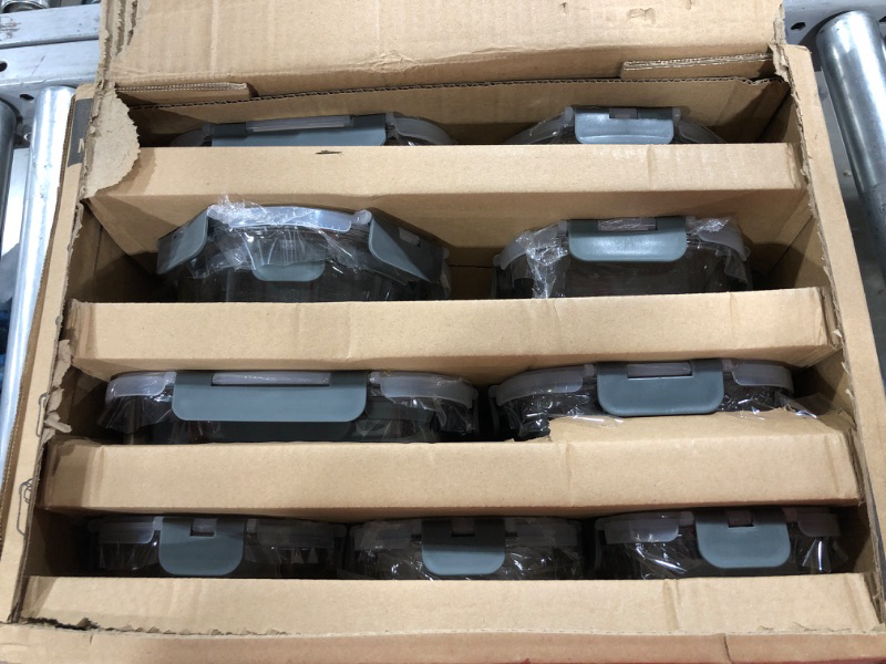 Photo 1 of 12 PACK GLASS FOOD STORAGE CONTAINERS