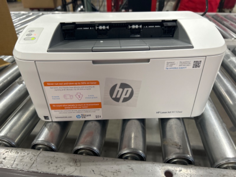 Photo 4 of HP LaserJet M110we Wireless Black and White Printer with HP+ and Bonus 6 Months Instant Ink (7MD66E) New Version: HP+, M110we