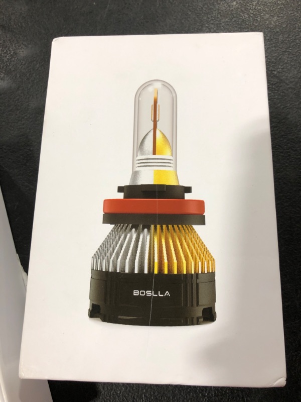 Photo 2 of 3 Colors H11 H8 H9 LED Headlight Bulb 6500K 4300K 3000K | Boslla B4 Series, 2 Bulbs
