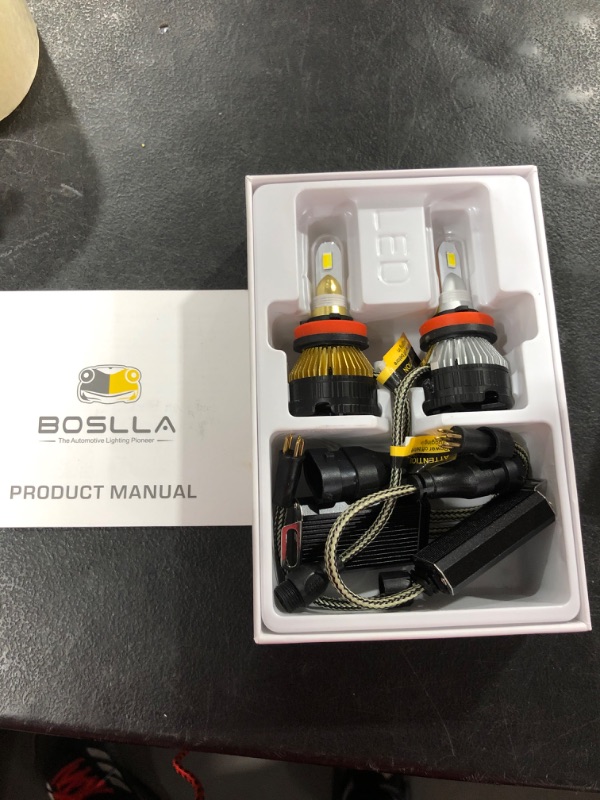 Photo 3 of 3 Colors H11 H8 H9 LED Headlight Bulb 6500K 4300K 3000K | Boslla B4 Series, 2 Bulbs
