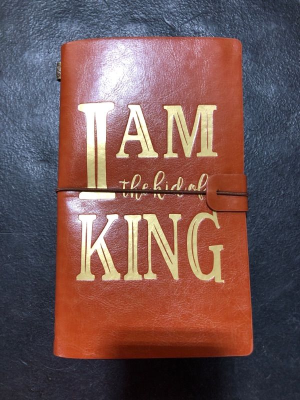 Photo 1 of Leather Journal- I am the Kid of a King