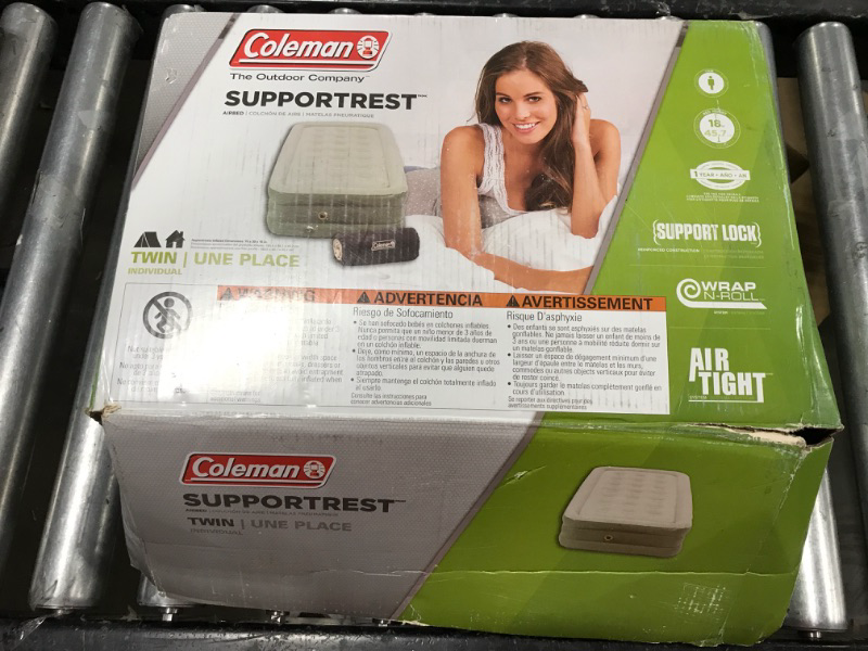 Photo 2 of [Size Twin] Coleman Air Mattress- Supportrest