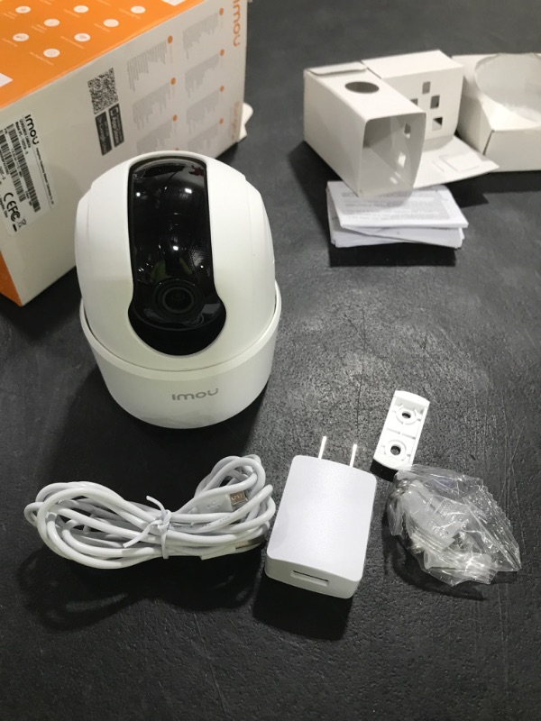 Photo 2 of Imou Indoor Security Camera 1080p WiFi Camera (2.4G Only) 360 Degree Home Camera with App, Night Vision, 2-Way Audio, Human Detection, Motion Tracking, Sound Detection, Local & Cloud Storage 2C 2MP