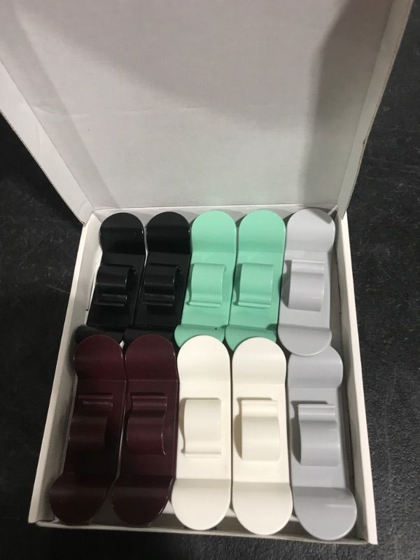 Photo 1 of 10 PCS Cord Organizer for Kitchen Appliances, 2022 New Upgraded Cord Organizer Cord Winder Cord Wrapper Cord Keeper Cord Holder Stick on Coffee Maker, Air Fryer, Pressure Cooker, Mixer, Toaster 2*Black 2*White 2*Grey 2*Red 2*Green 10 PCS