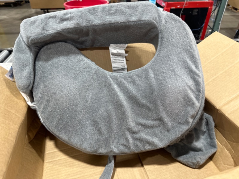 Photo 1 of Boppy Organic Nursing Pillow and Positioner - Soft Pine, Breastfeeding, Bottle Feeding, Baby Support, with Organic Cotton Cover, Awake-Time Support