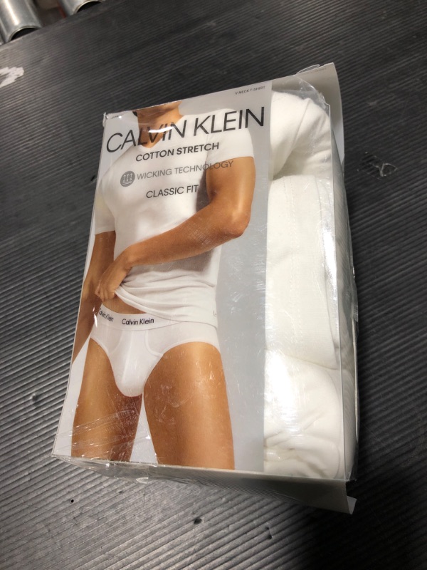 Photo 2 of Calvin Klein Men's Cotton Classics 3-Pack Undershirts Size XL