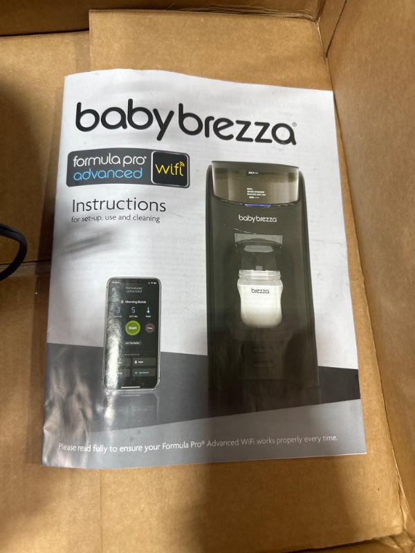 Photo 4 of Baby Brezza - Formula Pro Advanced Mixing System WiFi - Black
