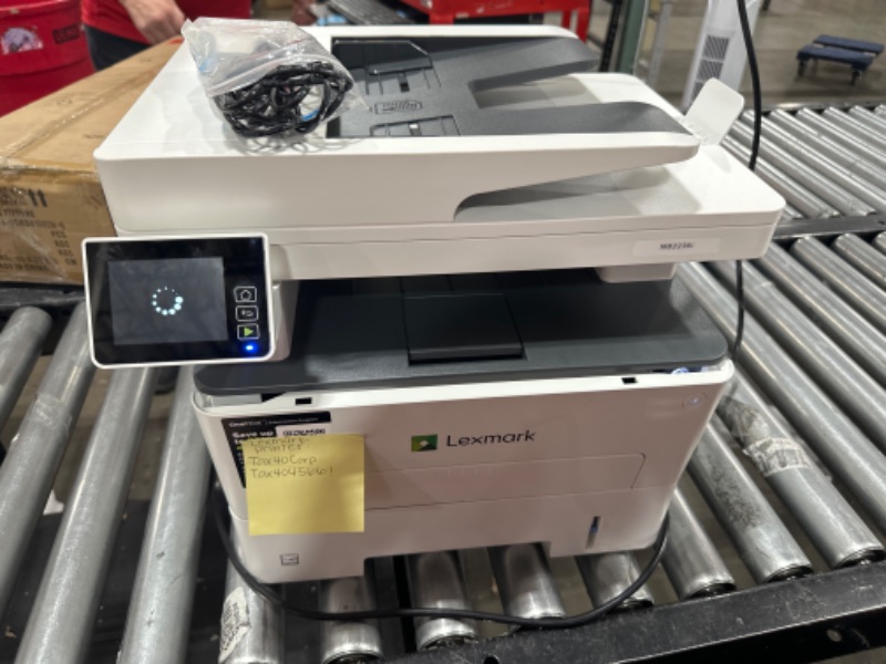 Photo 1 of Lexmark MB2236i Black and White All-in-One Printer with Touchscreen, Laser Device with Wireless Networking, Duplex Printing, Mobile-Friendly & Cloud Connection (3-Series)
