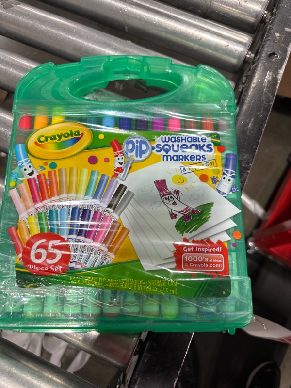 Photo 2 of Crayola 65pc Pip Squeaks Washable Marker Set