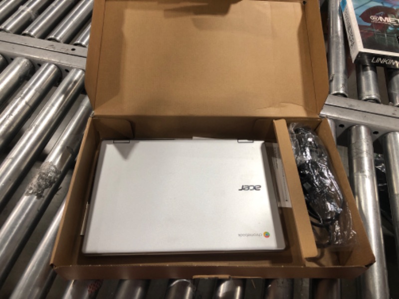 Photo 2 of Acer Chromebook Spin CP314-1H-P9G7, Intel Pentium Silver N6000, 14' HD IPS Gorilla Glass Touch Dis, 4GB LPDDR4X, 128GB eMMC, Intel Wi-Fi 6 AX201-Acer Black M501 Wireless Mouse Bundle 4GB / 128GB / 14" HD