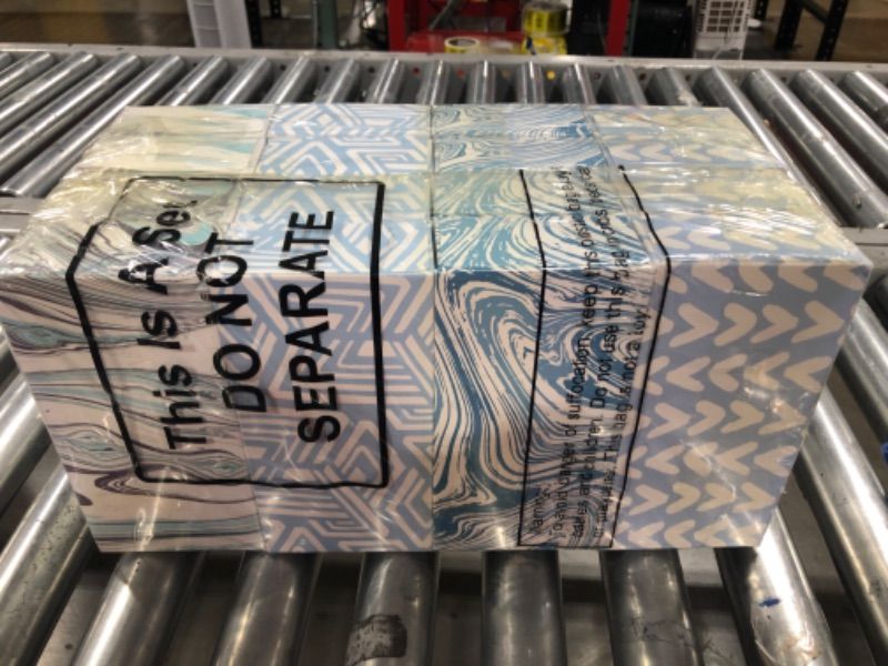 Photo 1 of 16 Packs Facial Tissues Soft Facial Tissue Boxes Smooth Cube Boxes Disposable Tissue Car Bathroom 130 Tissues Per Box 2 Ply Flat Tissue for Office Bedroom Store Home School Kitchen, 4 Style