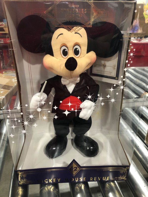 Photo 3 of Disney Treasures From the Vault, Limited Edition Mickey Mouse Revue Plush, Amazon Exclusive Mickey Mouse Revue (December)