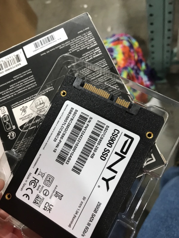 Photo 3 of PNY SSD7CS900-250-RB 250GB Internal SATA Solid State Drive CS900
