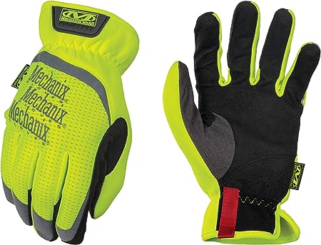 Photo 2 of 
Mechanix Wear: Hi-Viz FastFit Work Gloves with Secure Fit Elastic Cuff, Reflective and High Visibility, Touchscreen Capable, Safety Gloves for Men, Multi-Purpose Use (Fluorescent Yellow, X-Large)