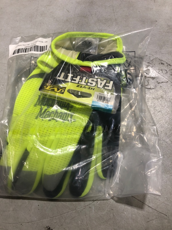 Photo 1 of 
Mechanix Wear: Hi-Viz FastFit Work Gloves with Secure Fit Elastic Cuff, Reflective and High Visibility, Touchscreen Capable, Safety Gloves for Men, Multi-Purpose Use (Fluorescent Yellow, X-Large)