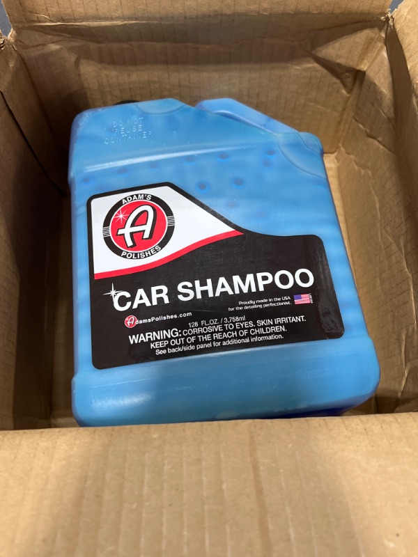 Photo 2 of Adam's Shampoo (Gallon) - pH Car Wash Soap For Snow Foam Cannon, Foam Gun, Pressure Washer | Powerful Spot Free Liquid Auto Detergent | Safe On Car Wax & Ceramic Coating 128 fl. oz (Gallon)