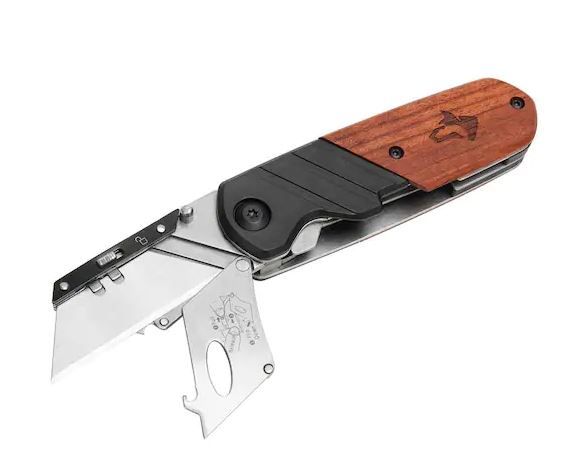 Photo 1 of 2-in-1 Folding Utility Knife and Sporting Knife
