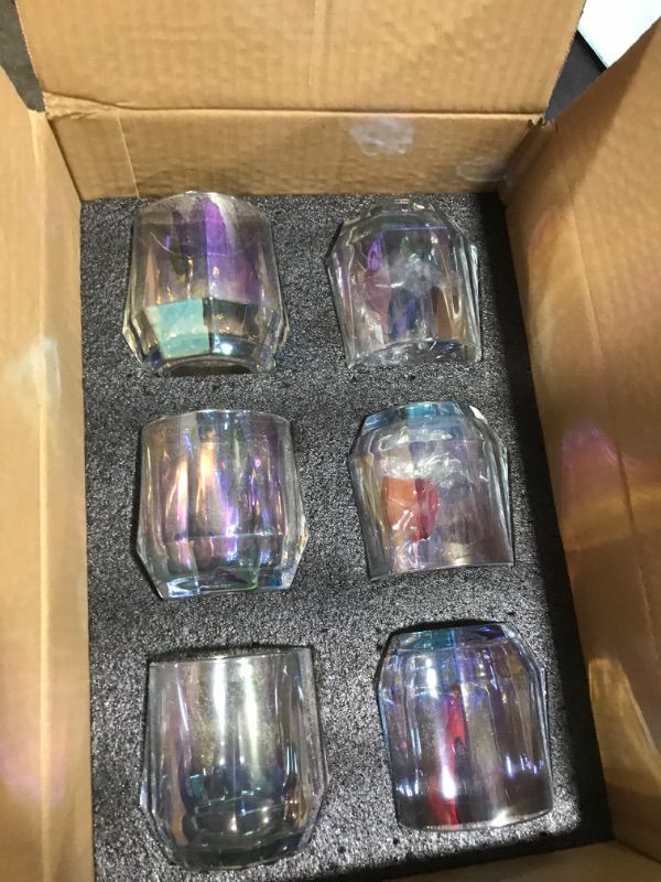 Photo 1 of 6 pack wine glasses 