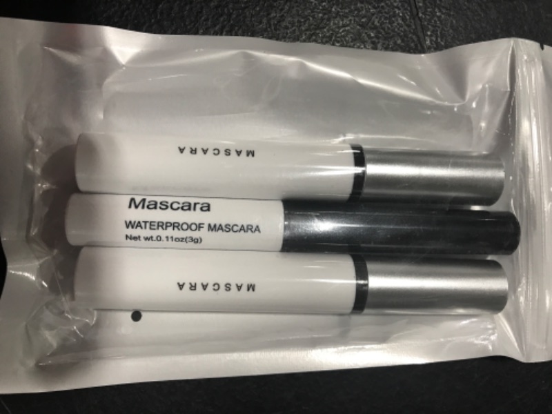 Photo 2 of 3 Different Classic Everyday Mascaras, Volume and Length,Long Lasting,Waterproof?[3-in-1] Mascara *3; Black #-0605034
