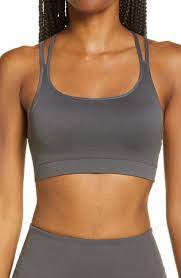 Photo 1 of  Sport Bra Dark Grey Small