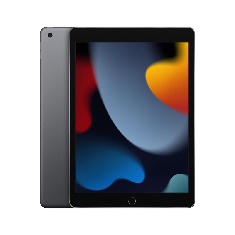 Photo 1 of Apple iPad (9th Generation): with A13 Bionic chip, 10.2-inch Retina Display, 64GB, Wi-Fi, 12MP front/8MP Back Camera, Touch ID, All-Day Battery Life – Space Gray
- SEALED - 