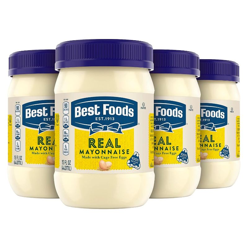 Photo 1 of 
Roll over image to zoom in
Best Foods Real Mayonnaise Creamy Condiment for Simple Meals Mayonnaise Sandwich Spread 15 oz, Pack of 6