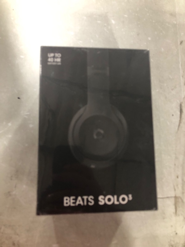Photo 1 of Beats Solo&#179; Bluetooth Wireless All-Day On-Ear Headphones - Black