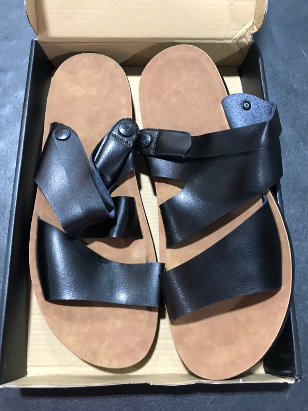 Photo 1 of [Size 14] Mens Casual Slip-on Sandals- Black