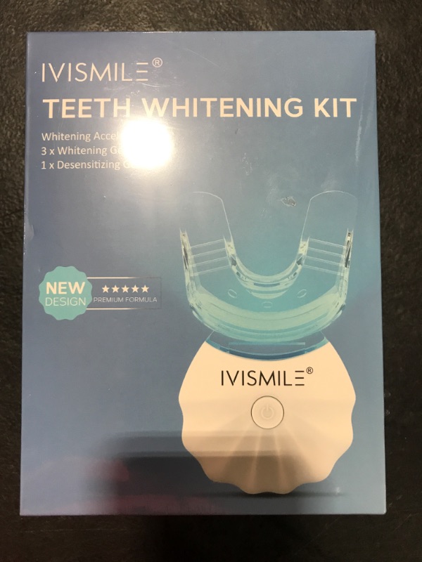 Photo 1 of IVISMILE Shell Wireless LED Teeth Whitening Kit