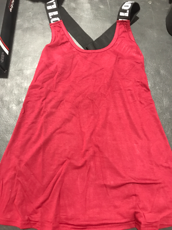 Photo 1 of [Size M] Women's Tank Top- Red