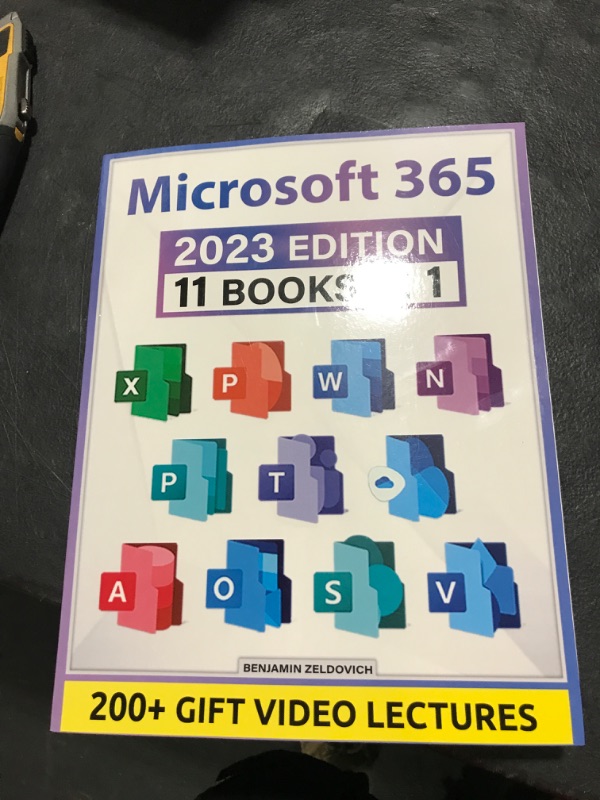 Photo 1 of Microsoft 365: 11 Books in 1: The Ultimate All-in-One Bible to Master Excel, Word, PowerPoint, Outlook, OneNote, OneDrive, Access, Publisher, SharePoint, Teams and Visio with Step-by-Step Tutorials 2023 