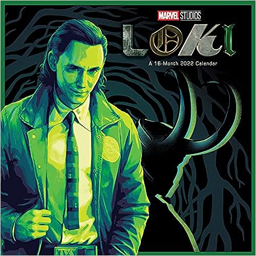 Photo 1 of 2022 Marvel Loki Wall Calendar 