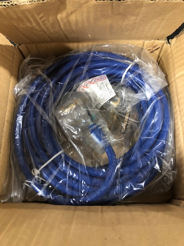 Photo 1 of HZXVOGEN 23ft 250 Volt Welder Extension Cord 12 AWG Power Extension for Welding Machines NEMA 6-50P to 6-50R ARC Stick Mig Welder Cord