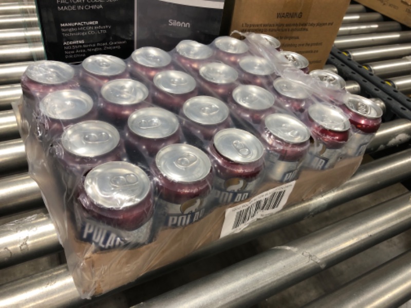 Photo 2 of  Polar Seltzer Water Black Cherry, 12 fl oz cans, 24 pack BEST ENJOYED BY 18 DEC 2024