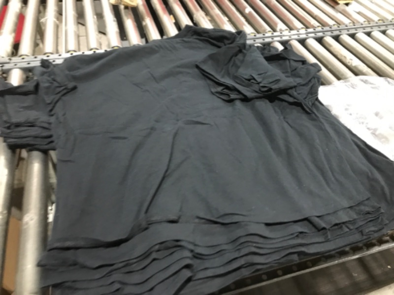 Photo 1 of 10 PACK 4XL GILDAN BLACK T SHIRTS