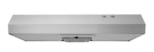 Photo 1 of Arno 30 in. 240 CFM Convertible Under Cabinet Range Hood in Stainless Steel with Lighting and Charcoal Filter
