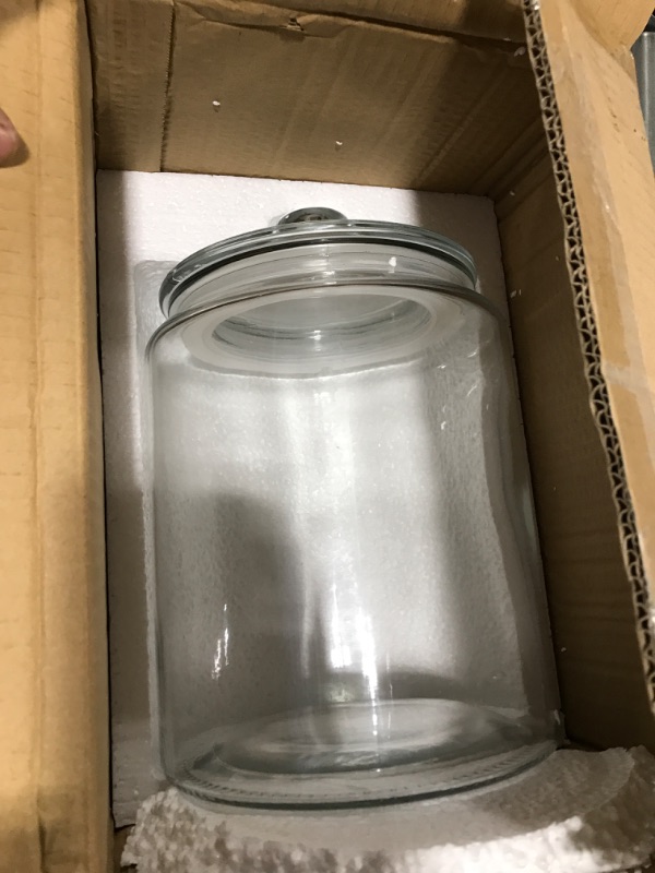 Photo 2 of 1.5 Gallon Glass Storage Jar with Lid