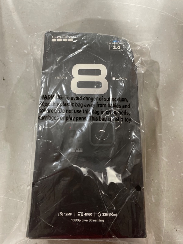 Photo 2 of HERO8 Black 4K Waterproof Action Camera - ITEM IS BRAND NEW FACTORY SEALED OPEN FOR PHOTOS