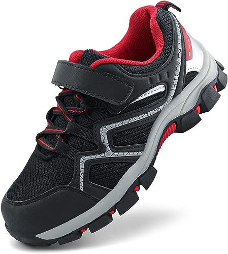 Photo 1 of brooman Kids Outdoor Trail Hiking Shoes Boys Girls Running Shoes Sports Sneakers 10/28