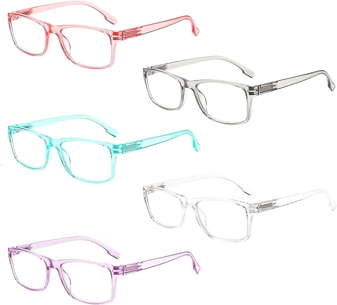 Photo 1 of BIENCOOL Reading Glasses Blue Light Blocking, Filter UV Ray Computer Readers Eyeglasses Women/Men 5 Pack